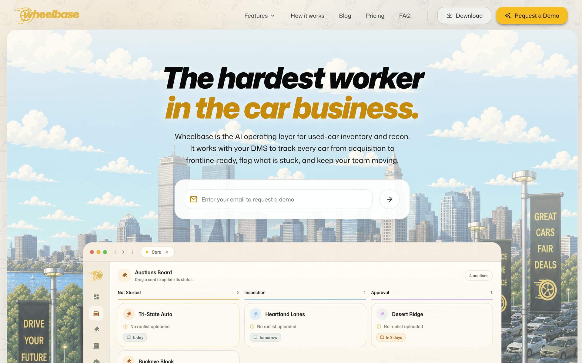 Wheelbase homepage: The hardest worker in the car business